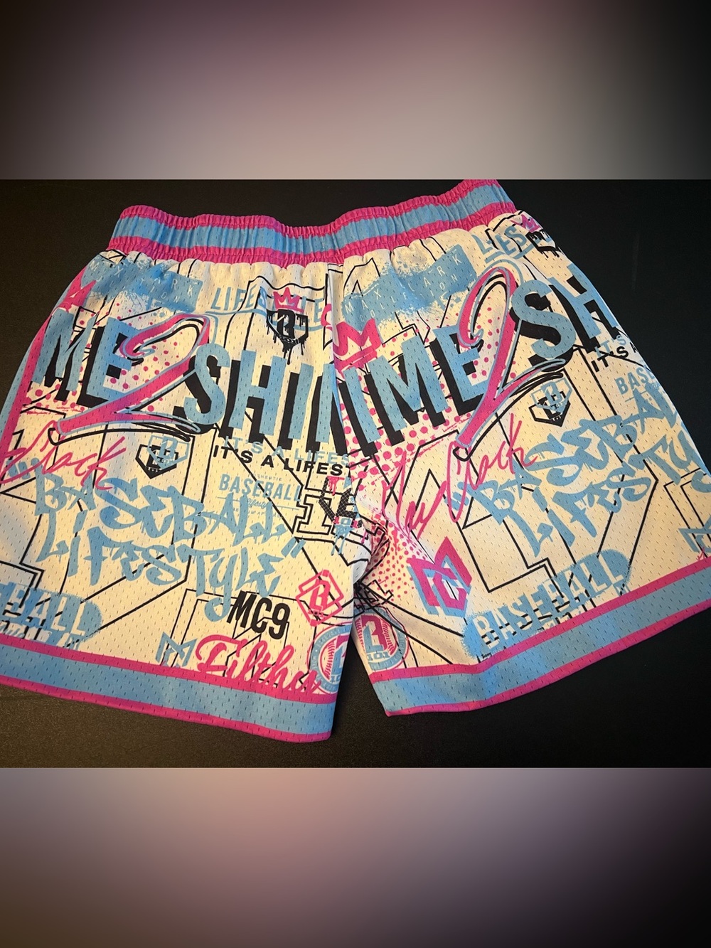 Baseball lifestyle 101 max clark time to shine shorts